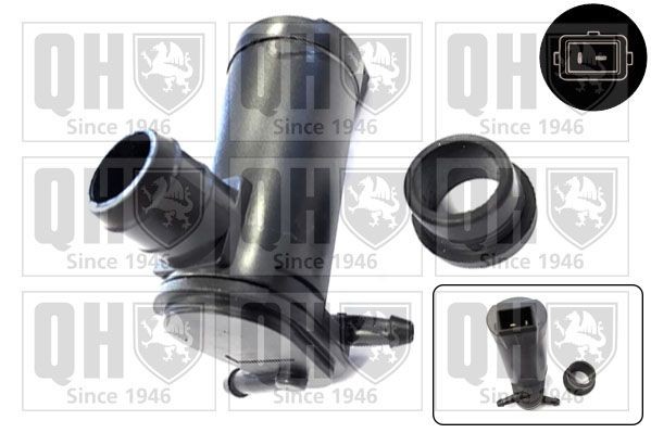 QUINTON HAZELL Water Pump, window cleaning QWP010 QUINTON HAZELL QWP010 Ford Escort GAF windscreen washer pump cost
