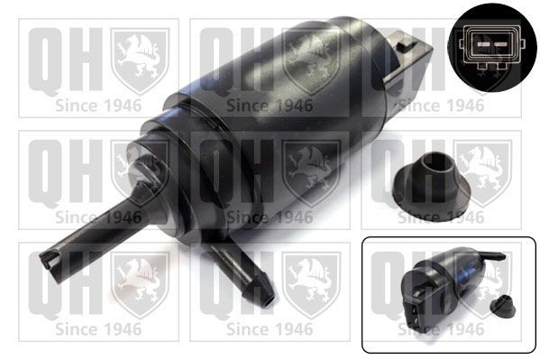 QUINTON HAZELL Pompa acqua lavaggio, Pulizia cristalli QWP033 QUINTON HAZELL QWP033 Pompa lavacristallo ABARTH prezzo