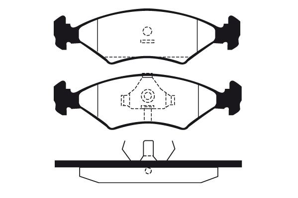 RAICAM Kit pastiglie freni RA.0219.2 RAICAM RA.0219.2 Pastiglie freno sportive Escort Mk3 Station Wagon (AWA) prezzo