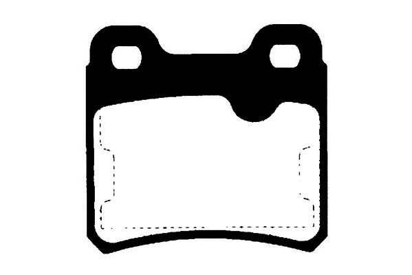 RAICAM Bremseklosser RA.0396.0 RA.0396.0 RAICAM Bremsekloss-sett Saab billige