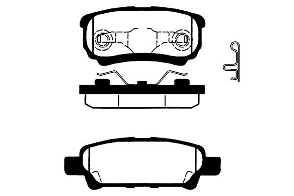 RAICAM Plaquettes de frein RA.0532.0 RA.0532.0 Plaquettes de frein HYUNDAI SANTA FE RAICAM