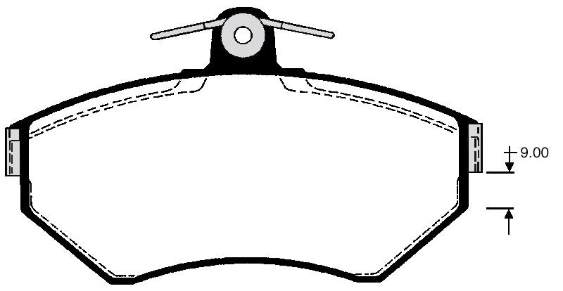 RAICAM Plaquettes de frein RA.0695.0 RAICAM Plaquette de frein sport SEAT RA.0695.0