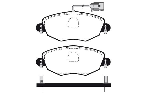 RAICAM Plaquettes de frein RA.0711.0 RA.0711.0 Plaquettes de frein JAGUAR XK RAICAM