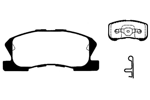 RAICAM Remblokken RA.0729.0 Remblokkenset voor schijfrem RAICAM TERIOS RA.0729.0 goedkoop