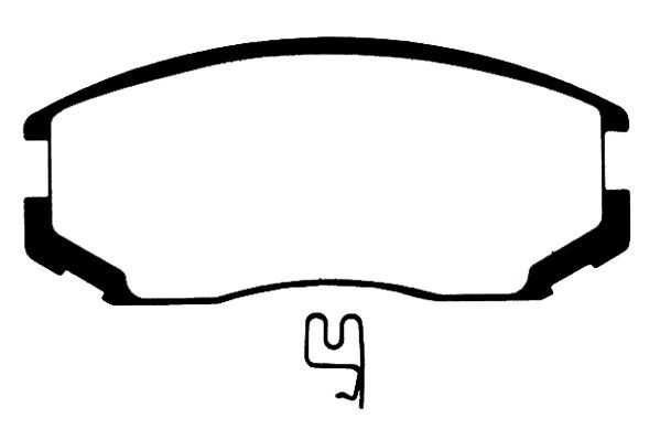 RAICAM Brake pad set RA.0730.0 MITSUBISHI CARISMA RAICAM brake pads RA07300