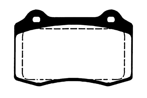 RAICAM Piduriklotsid RA.0752.4 Piduriklots JAGUAR RAICAM RA.0752.4