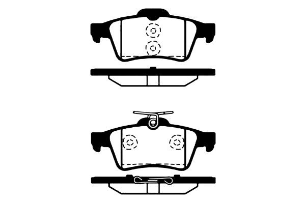 RAICAM Brzdové doštičky/platničky RA.0769.3 Doštičky JAGUAR RAICAM RA.0769.3