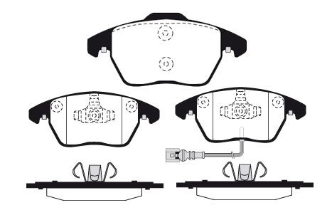 RAICAM Τακάκια φρένων RA.0922.0 Σετ τακάκια RAICAM Seat ATECA RA.0922.0