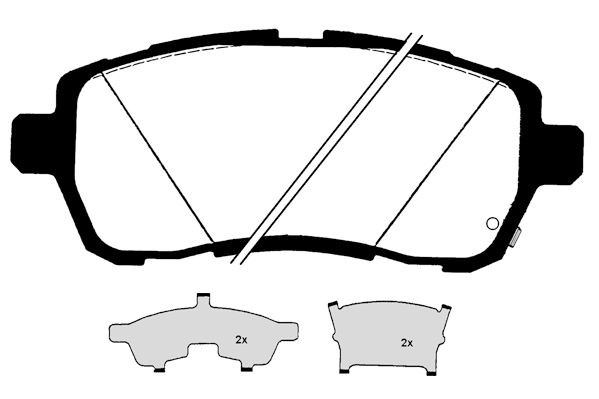 RAICAM Jarrupalat, levyjarru RA.0940.1 RA.0940.1 RAICAM Jarrupalat DAIHATSU TERIOS