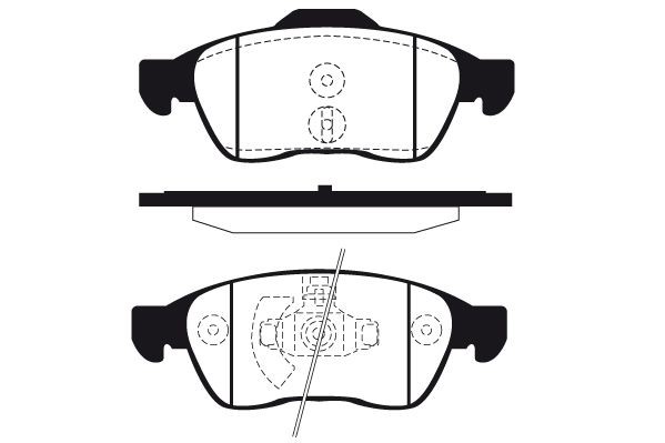 RAICAM Brake pad set RA.0942.0 MITSUBISHI CARISMA RAICAM brake pads RA09420