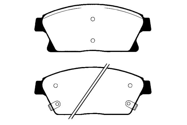 RAICAM Bromsbelägg RA.0968.0 CHEVROLET belägg RAICAM RA.0968.0