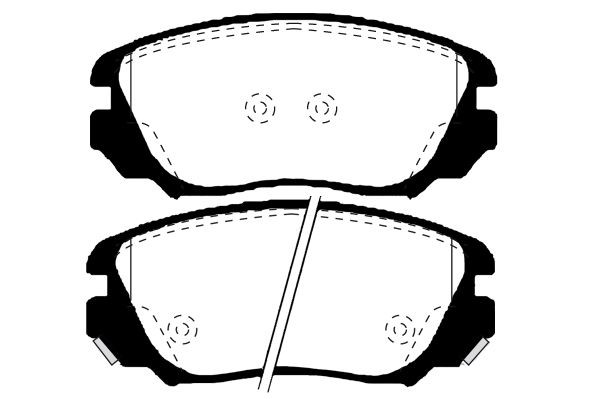 RAICAM Bremseklosser RA.1006.0 Bremsebelegg RAICAM SAAB RA.1006.0