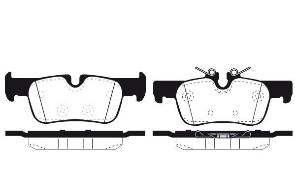 RAICAM Bremseklodser RA.1075.0 Bremseklodssæt RAICAM BMW X4 RA.1075.0