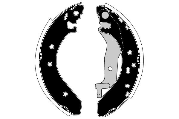 RAICAM Jeu de mâchoires de frein RA26040 RAICAM RA26040 Kit mâchoires de frein 1300 3/5 portes prix