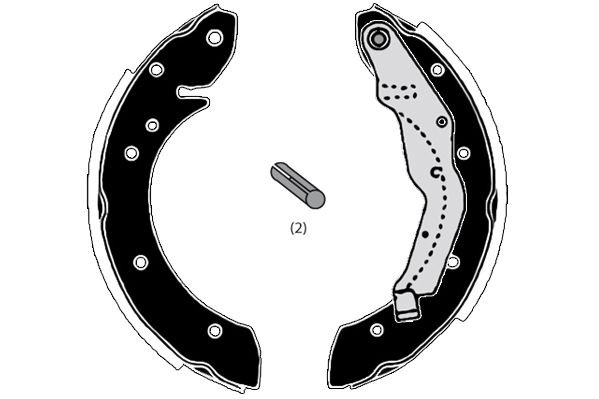 RAICAM Bremžu loku komplekts RA27170 RA27170 Bremžu loku RENAULT SCÉNIC RAICAM