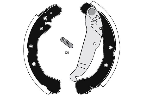 RAICAM Bremžu loku komplekts RA27400 RA27400 Bremžu loku OPEL ASTRA RAICAM