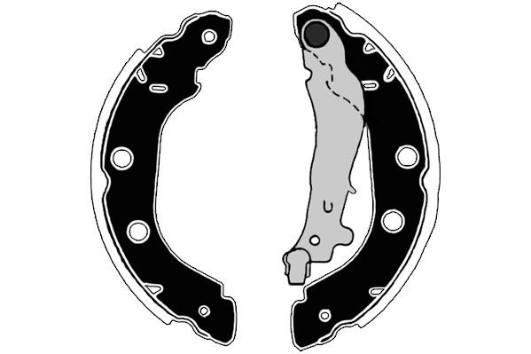 RAICAM Brake Shoe Set RA27420 Renault SCÉNIC RAICAM brake shoes RA27420