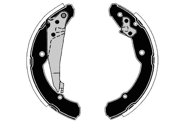 RAICAM Jogo de maxilas de travão RA28000 RAICAM RA28000 Cintas de travão Skoda Roomster 5j preço