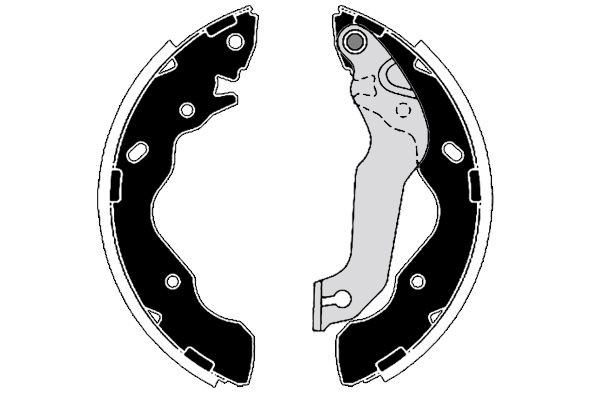 RAICAM Kit ganasce freni RA29580 RAICAM RA29580 Ganasce HYUNDAI Elantra III Sedan (XD) originale prezzo