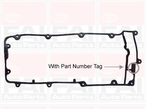 FAI AutoParts Tetning, topplokkdeksel RC1138S RC1138S Toppdekselpakning LAND ROVER FREELANDER FAI AutoParts
