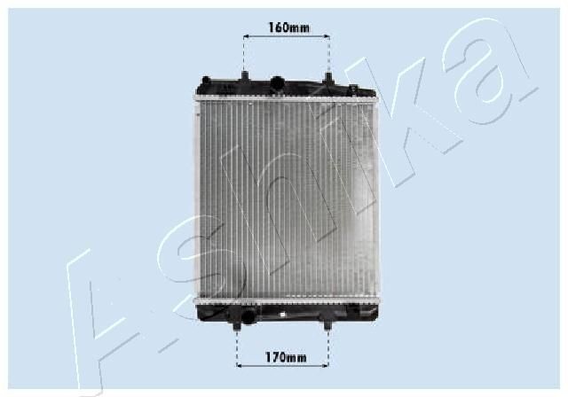 ASHIKA Radiatore motore RDA033069 Costo Radiatore ASHIKA CITROËN RDA033069