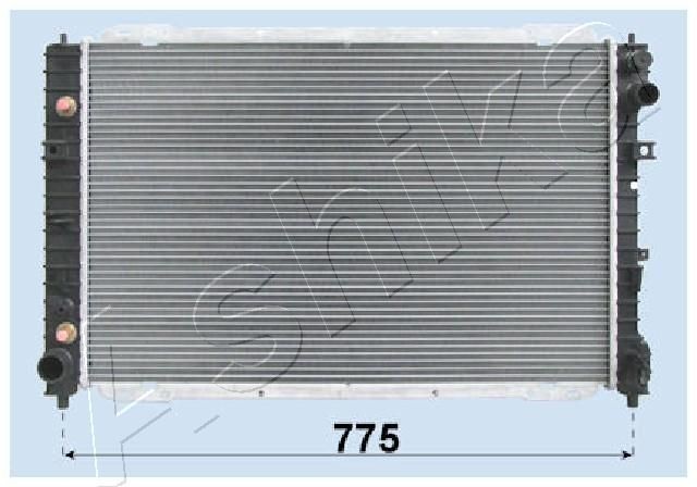 Radiaator, mootorijahutus ASHIKA RDA053105 ASHIKA RDA053105 Radiaator Ford MAVERICK 2019