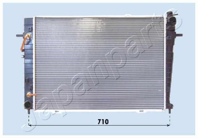 JAPANPARTS Jäähdytin, moottorin jäähdytys RDA283086 Jäähdytin, moottorin jäähdytys JAPANPARTS Alumiini, Muovi, 640 x 460 x 20 mm