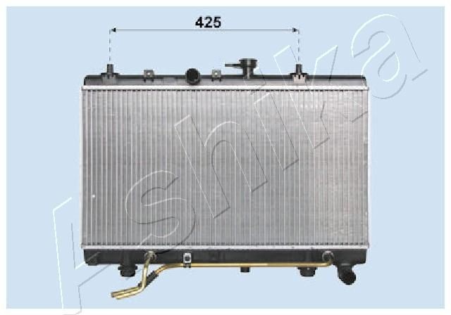 ASHIKA Ψυγείο, ψύξη κινητήρα RDA333020 ASHIKA Ψυγειο νερου KIA RDA333020