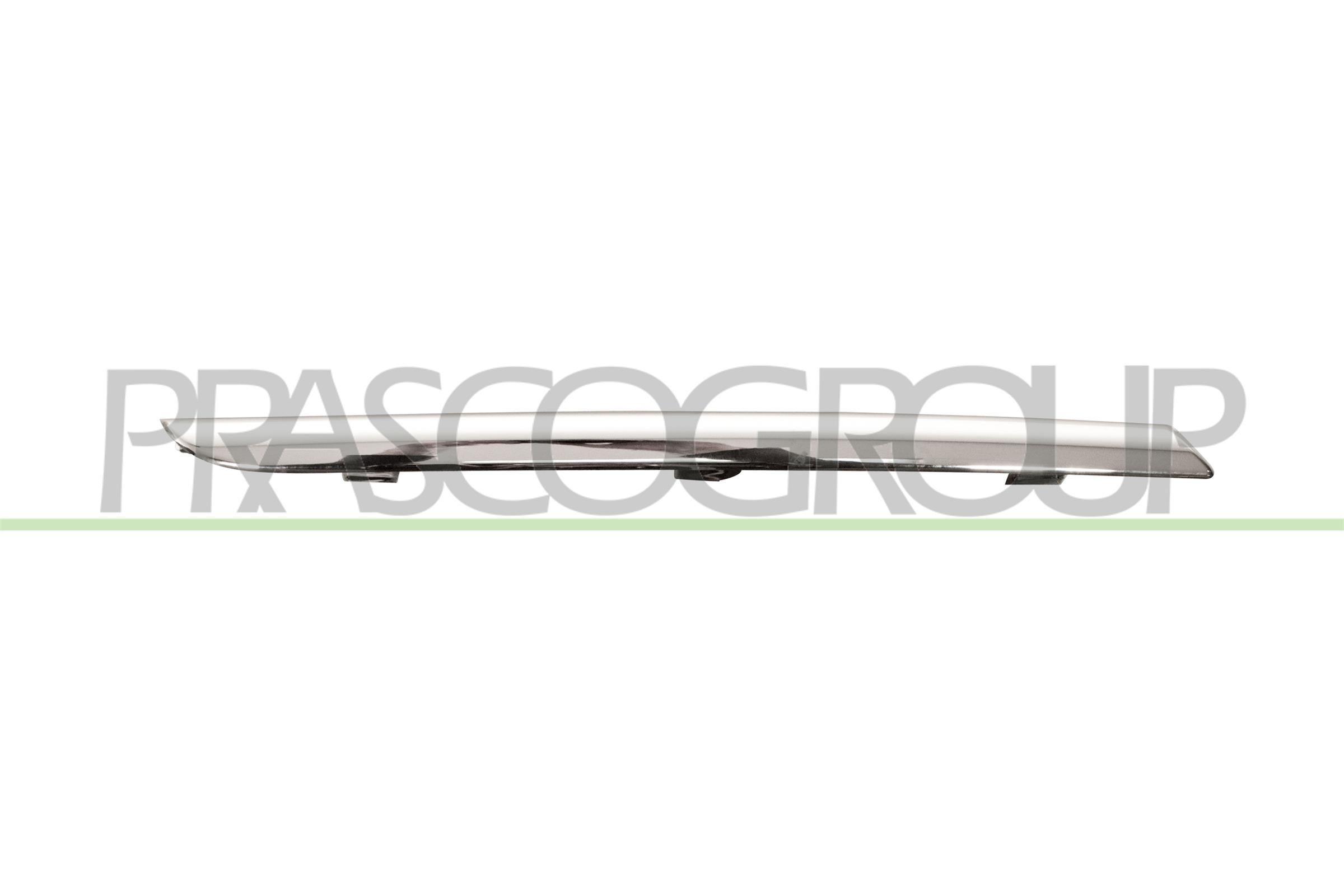 PRASCO Prydnads- / Skyddslist, kylargaller RN3292238 RN3292238 PRASCO stötfångarlist Renault CAPTUR