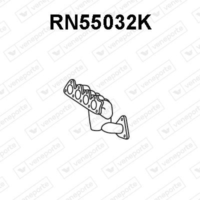 VENEPORTE Katalysatorbocht RN55032K RN55032K VENEPORTE Uitlaatspruitstuk prijs
