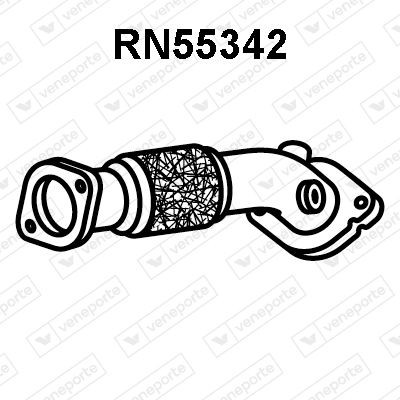 VENEPORTE Eksosrør RN55342 Eksosrør VENEPORTE ZAFIRA RN55342 billige