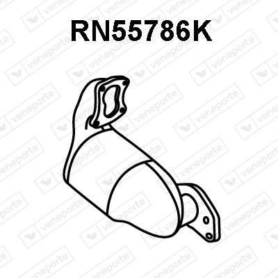 VENEPORTE Katalysator RN55786K RN55786K Udstødning katalysator DACIA DUSTER VENEPORTE