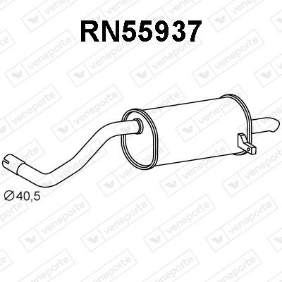 VENEPORTE Πίσω σιλανσιέ RN55937 RN55937 VENEPORTE Τελικό καζανάκι Renault φθηνά