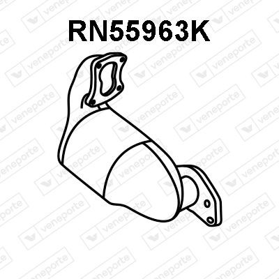 VENEPORTE Katalysator RN55963K Katalysator RENAULT VENEPORTE RN55963K