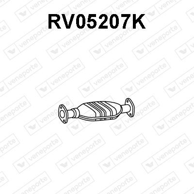 VENEPORTE Katalüsaator RV05207K VENEPORTE RV05207K Katalüsaator Rover 25 RF hind