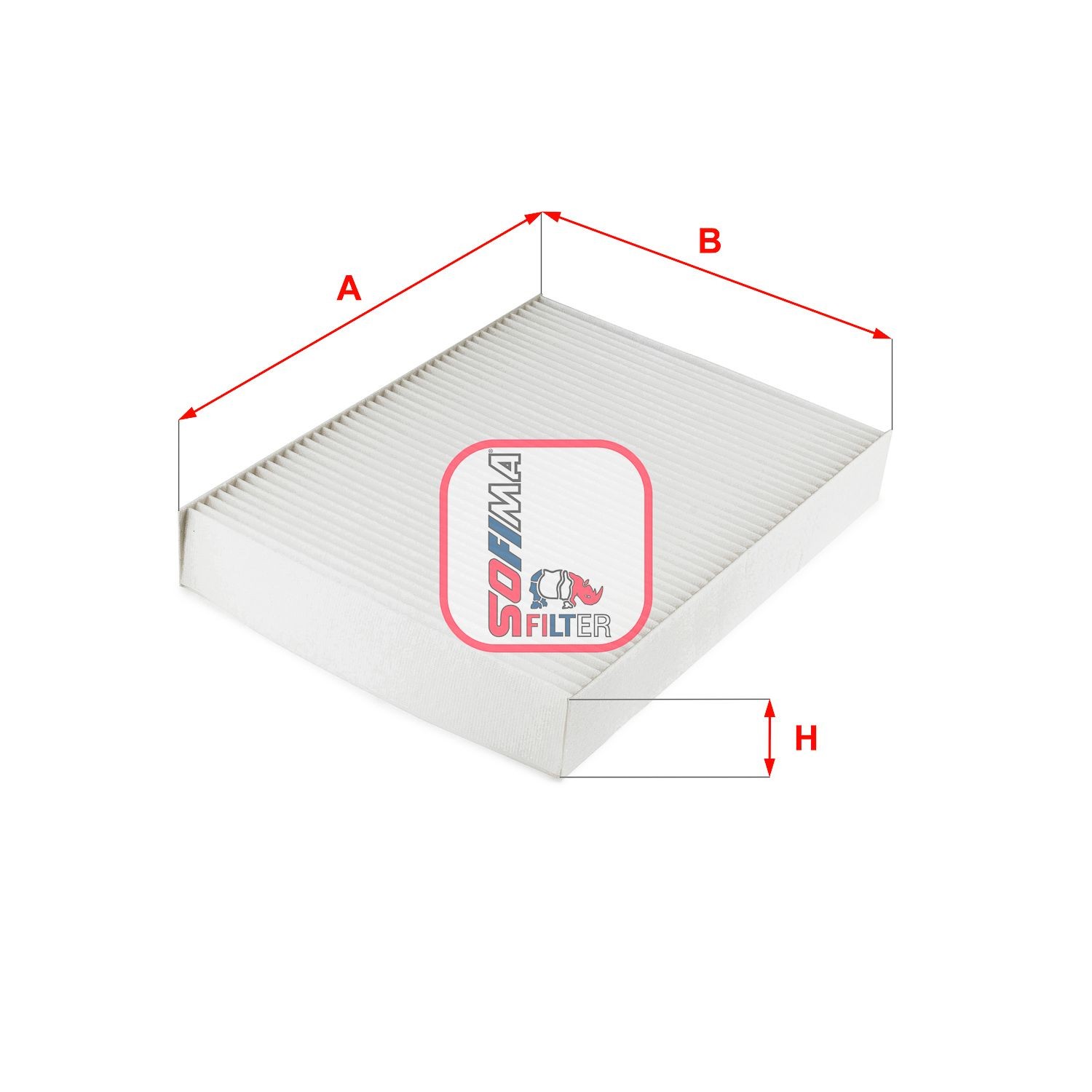 SOFIMA Kupefilter S 3276 C Kupefilter SOFIMA CROMA S 3276 C billige