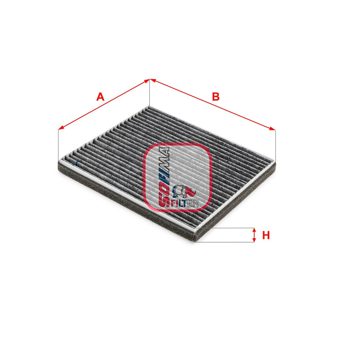 SOFIMA Filtro, ar do habitáculo S 4264 CA Filtro de pólen SOFIMA Subaru OUTBACK S 4264 CA