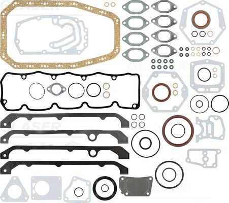GLASER Tihendite täiskomplekt, Mootor S38255-00 S38255-00 GLASER Vändaraamitihend Iveco odav
