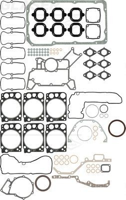 GLASER Hel packningssats, motor S38389-00 S38389-00 GLASER topplockspackning MERCEDES-BENZ E-klass