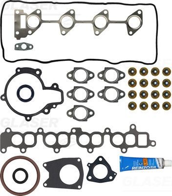 GLASER Hel packningssats, motor S90210-00 S90210-00 Topplockspackning GLASER OPEL MONTEREY