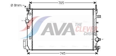 AVA COOLING SYSTEMS Radiateur SBA2070 Koelmodule AVA COOLING SYSTEMS 9000 SBA2070 goedkoop