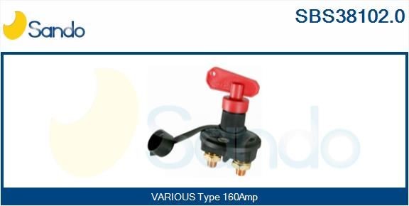 SANDO Wyłącznik główny, akumulator SBS38102.0 auto Akumulator SANDO SBS38102.0 kupić