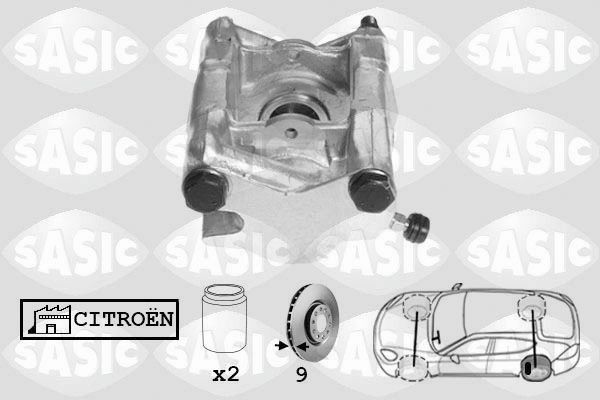SASIC Bromsok SCA0112 SASIC SCA0112 Bromsok XM I Hatchback (Y3) original