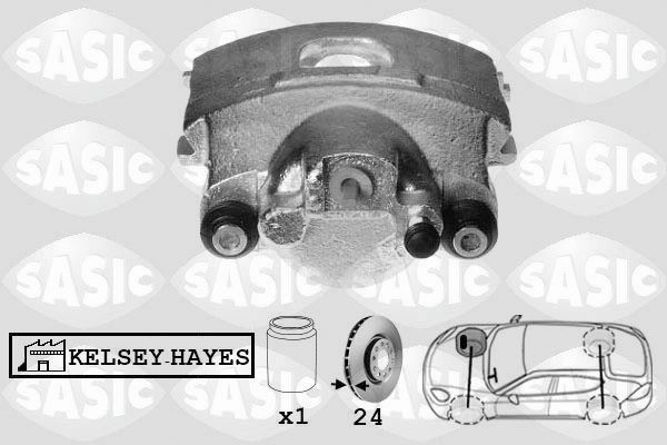 SASIC Bremssattel SCA6183 SCA6183 Bremssattel CHRYSLER VOYAGER SASIC kaufen
