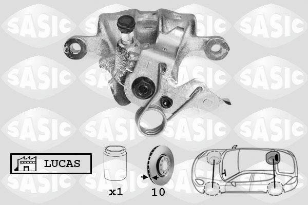 SASIC Bremssattel SCA6589 Bremszange SASIC FOX SCA6589 günstig
