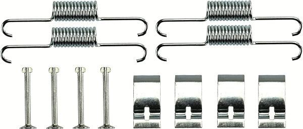 TRW Kit d'accessoires, mâchoires de frein de stationnement SFK459 TRW SFK459 Kit d'accessoires frein de stationnement Honda Prelude 5 pas cher