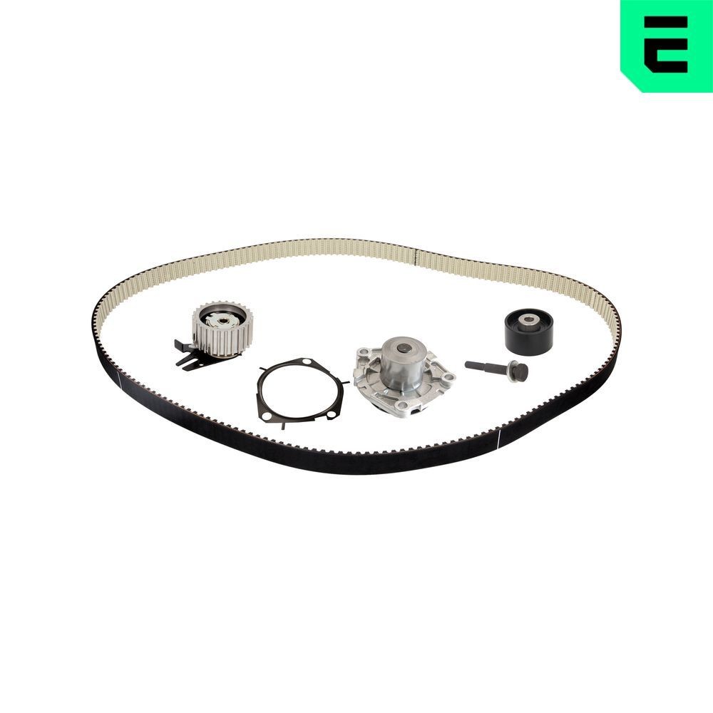 OPTIMAL Σετ ιμάντα χρονισμού με αντλία νερού SK-1586AQ1 OPTIMAL SK-1586AQ1 Σετ ιμάντα χρονισμού με αντλία νερού Vauxhall CASCADA γνήσια