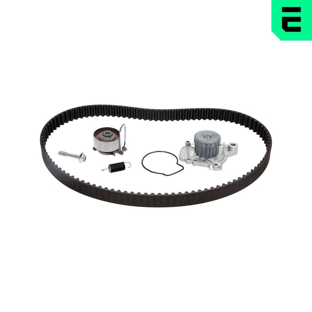 OPTIMAL Tandremssæt med vandpumpe SK-1590AQ1 OPTIMAL SK-1590AQ1 originale FR-V (BE) Vandpumpe + tandremssæt hvad koster