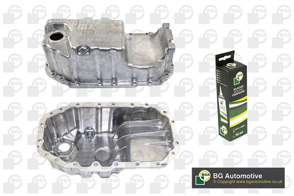 BGA Cárter do óleo SP0112 Cárter de óleo do motor BGA Skoda FABIA SP0112