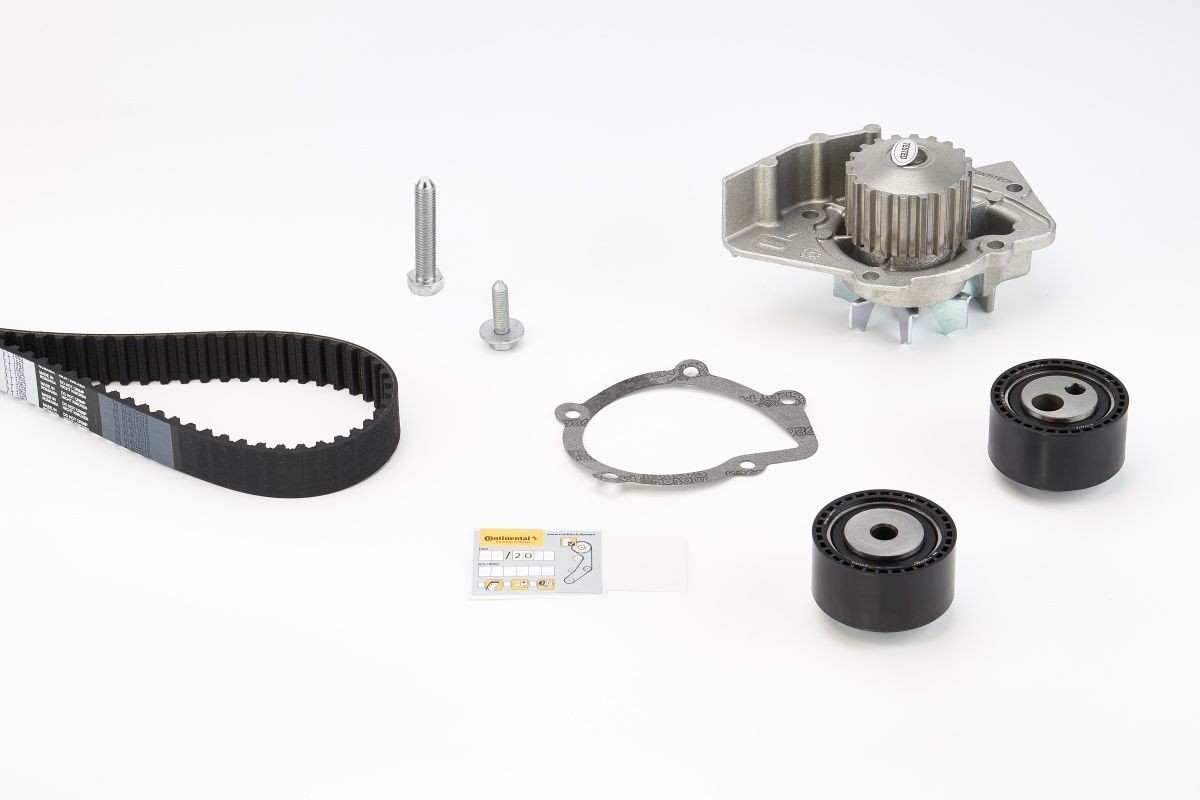CONTITECH Kit cinghia distribuzione, pompa acqua CT1063WP1 CONTITECH CT1063WP1 Kit cinghia distribuzione, pompa acqua SUZUKI Grand Vitara I SUV (FT, HT) 2.0 4x4 (TA52, TL52, SQ 420) 128 CV 2002